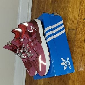 NEW. Adidas Maroon Nite Jogger 3M. US Men's 8.5/Women's 10